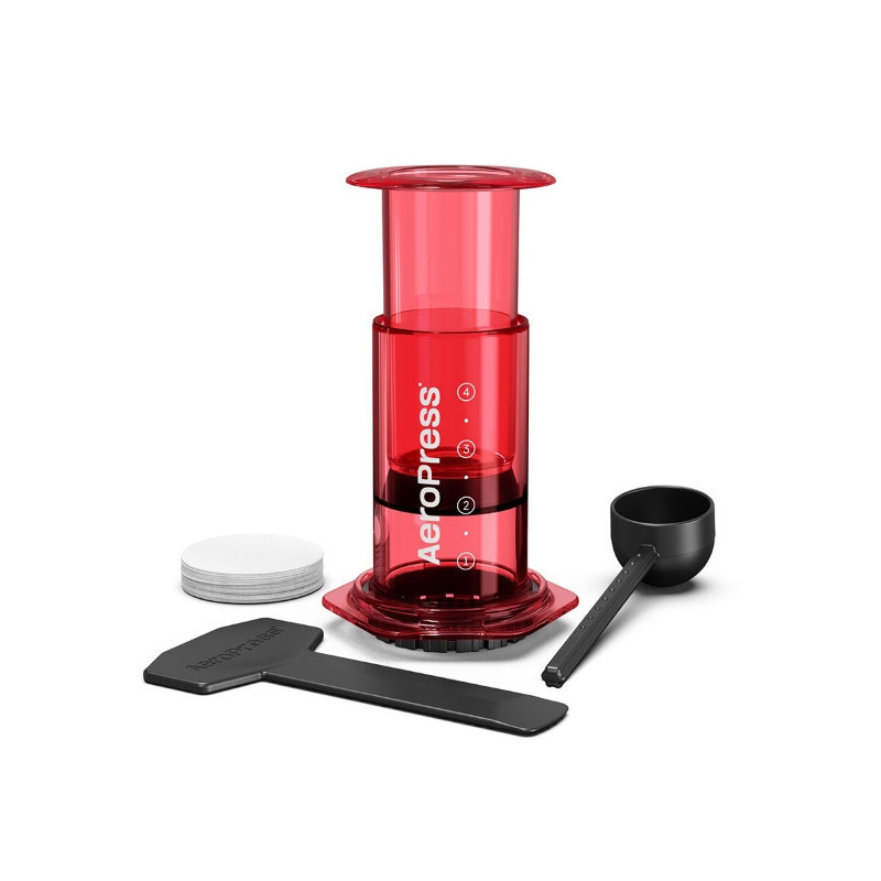 AeroPress - Transparent Red