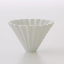 Origami Dripper - Japanese Porcelain Coffee Dripper.
