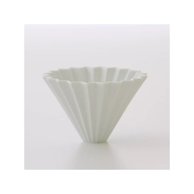 Origami Dripper - Japanese Porcelain Coffee Dripper.