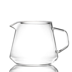 Caraffa in vetro borosilicato Graycano Pourcano Server 500ml con manico ergonomico e beccuccio anti-goccia