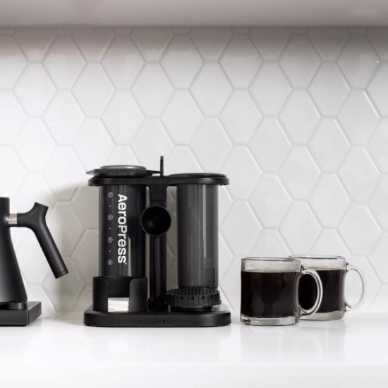 Organizer AeroPress nero – supporto da banco per accessori caffè