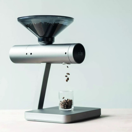 Acaia Orion automatic coffee bean doser for professional bar workflow