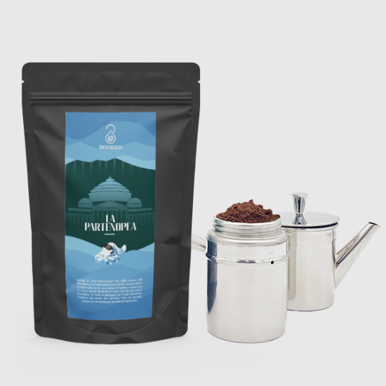 La Partenopea - Miscela di robuste macinato Napoletana | 360Caffe Shop