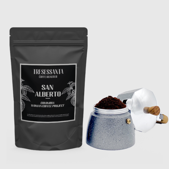 Colombia San Alberto – Women’s Coffee Project - Macinato Moka | 360Caffe Shop