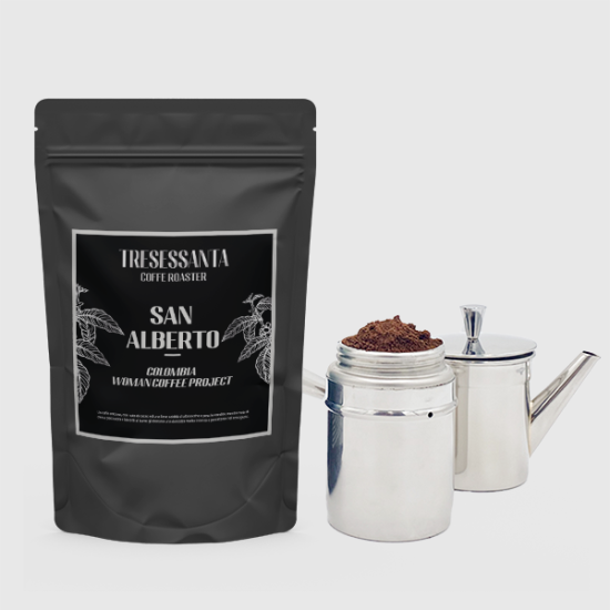 Colombia San Alberto – Women’s Coffee Project - Macinato Napoletana | 360Caffe Shop